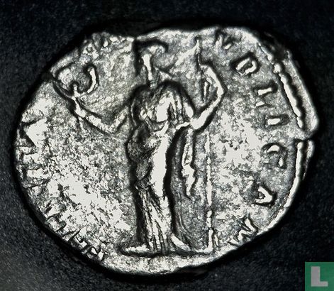 Romeinse Rijk, AR Denarius, 196-198 AD, Caracalla as Caesar under Septimius Severus, Rome, 196-197 AD - Image 2