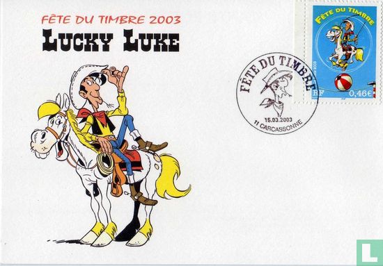 Lucky Luke - Fête du timbre 2003
