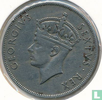 Afrique de l'Est 1 shilling 1949 (sans marque d'atelier) - Image 2