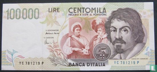 Italie 100 000 lires - Image 1