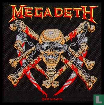 Megadeth - Crossed Bones and Vic Rattlehead