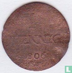Hessen-Darmstadt 1 pfennig 1806 - Afbeelding 1
