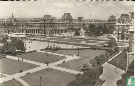 Perspective sur le Palais du Louvre - Image 1