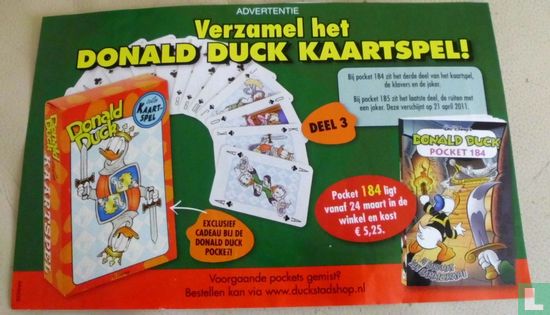Verzamel het Donald Duck kaartspel!