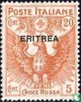 Red Cross, with overprint
