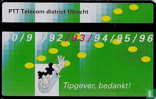 PTT Telecom District Utrecht - Tipgever Bedankt - Image 1