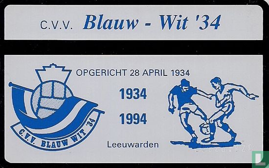 C.V.V. Blauw-Wit '34 Leeuwarden 1934 - 1994 - Image 1