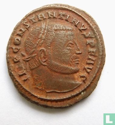 Constantijn I, AE Follis, Siscia 315-316 n.Chr. - Afbeelding 1