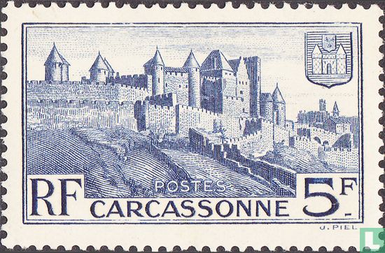 Carcassonne - Stadtmauer