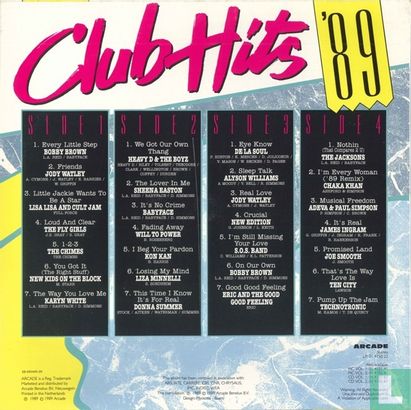 Clubhits '89 - Afbeelding 2