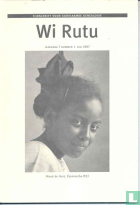 Wi Rutu; Tijdschrift voor Surinaamse genealogie 1 - Afbeelding 1