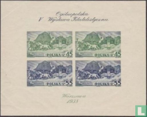 Postzegeltentoonstelling Warschau