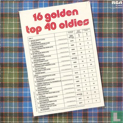 16 Golden Top 40 Oldies - Bild 2