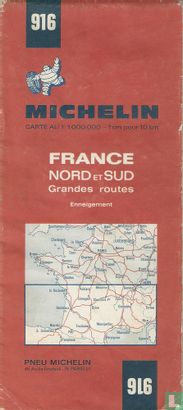 France Nord et Sud Grandes routes