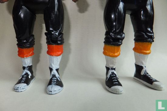 Mr. T-Variante (Socken Weiss/Orange) - Bild 3