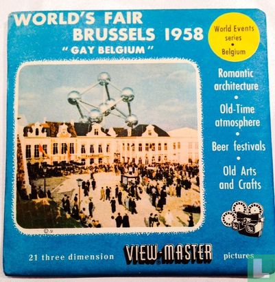 World's Fair Brussels 1958 "Gay Belgium" (A - B - C) - Afbeelding 1