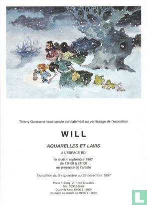 Exposition Will - Aquarelles et lavis