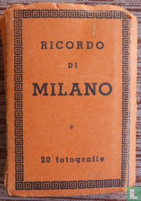 Ricordo di Milano  Foto Prentenboekje 20 stuks Souvenir van Milaan  - Afbeelding 1