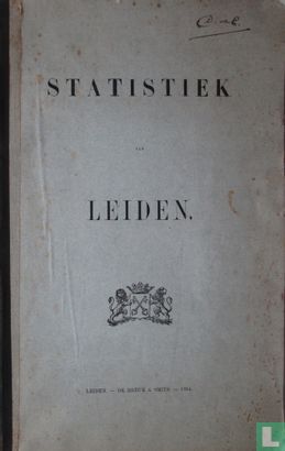 Statistiek van Leiden, 1884 - Image 1