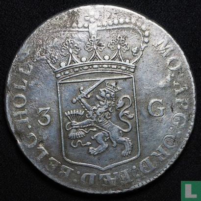 Holland 3 gulden 1764 - Afbeelding 2