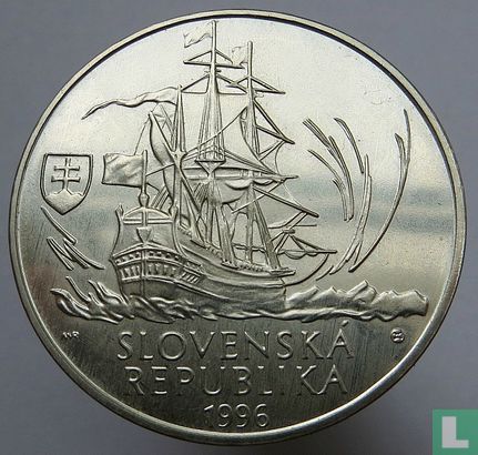 Slovakia 200 korun 1996 "200th anniversary Death of Móric Benovský" - Image 1