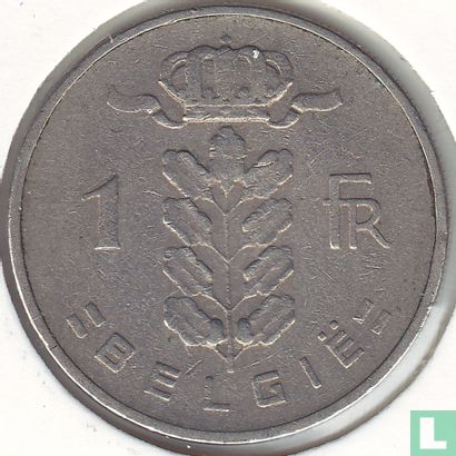 Belgium 1 franc 1959 (NLD) - Image 2
