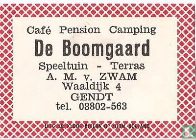 Café Pension Camping De Boomgaard