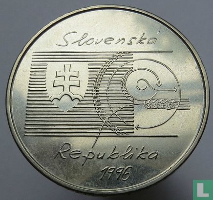 Slowakije 200 korun 1996 "200th anniversary Birth of Samuel Jurkovic" - Afbeelding 1