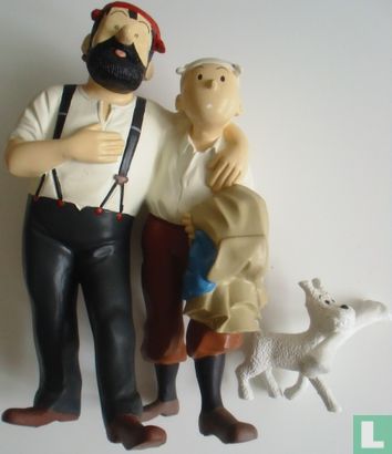 Tintin, Haddock et Milou - Le Crabe au Pinces d'Or  - Image 1