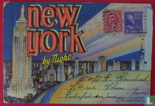 Carte postale sur New York - Afbeelding 1