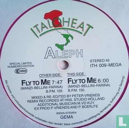 Fly To Me (Digital Remixed Vocal Version) - Afbeelding 3
