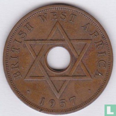 Brits-West-Afrika 1 penny 1957 (KN) - Afbeelding 1