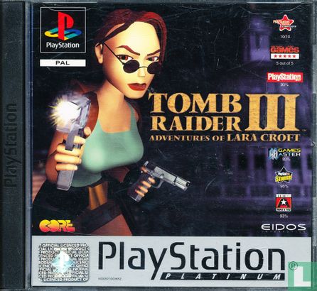 Tomb Raider III (platinum) - Afbeelding 1