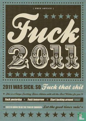 B110246 - Boomerang supports 2012 "Fuck 2011" - Afbeelding 1