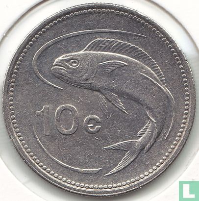 Malta 10 cents 1995 - Image 2