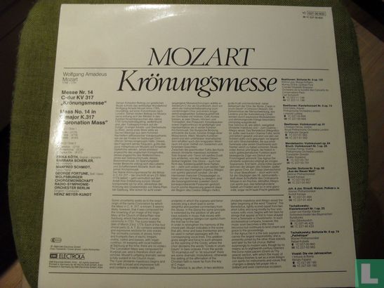 Mozart Kronungsmesse - Afbeelding 2