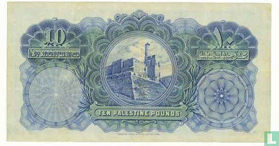 Palestina (A"Y) 10 pond 1939 - Afbeelding 2