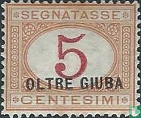 Figure with overprint