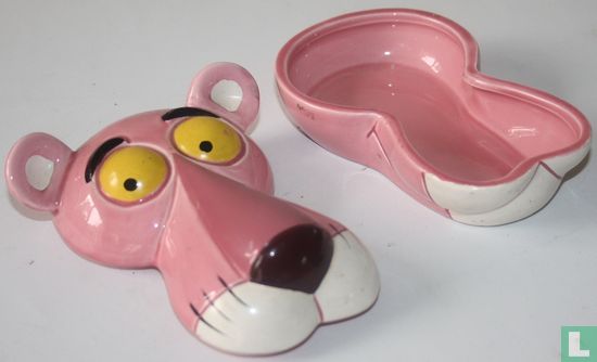 Keramieken  zeepbakje  Pink Panther - Afbeelding 2