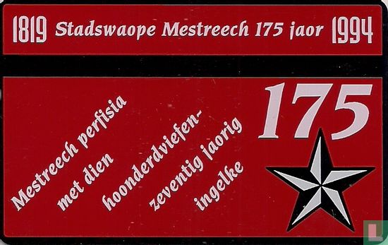 Stadswaope Mestreech 175 jaor - Image 1