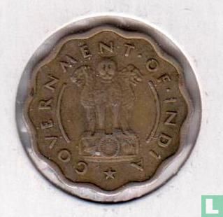 India 1 anna 1954 - Image 2