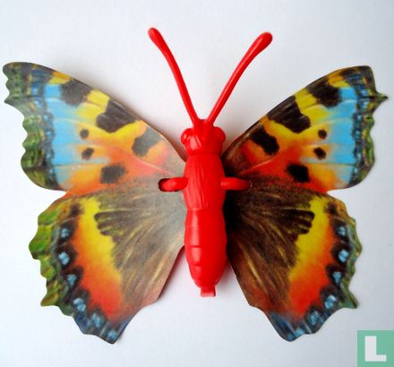 Vlinder (rood) - Afbeelding 1