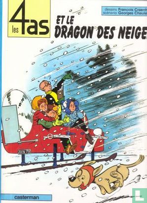 Les 4 as et le dragon des neiges - Afbeelding 1