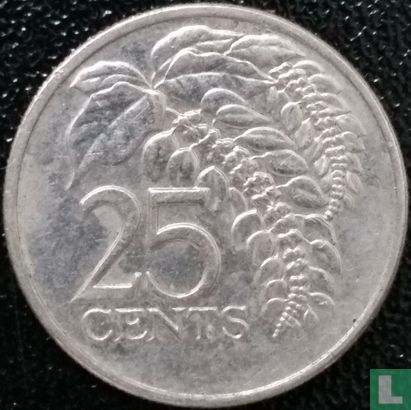 Trinidad and Tobago 25 cents 2004 - Image 2