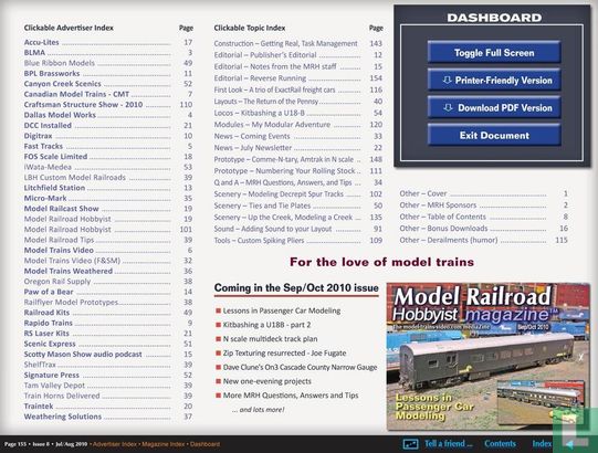 Model Railroad Hobbyist 7 / 8 (Jul/Aug 2010) - Image 2