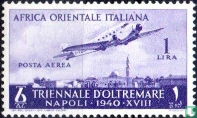 Triennale d'Oltremare-airmail 
