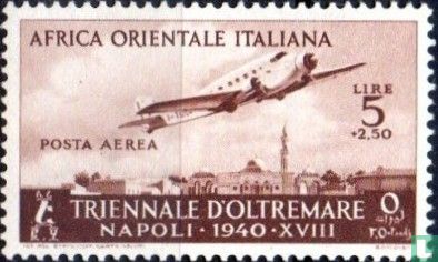 Triennale d'Oltremare-airmail  