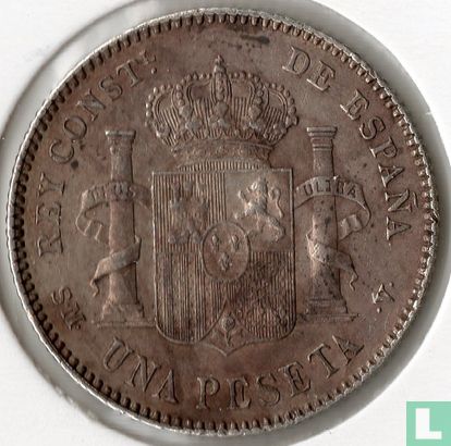 Espagne 1 peseta 1903 - Image 2