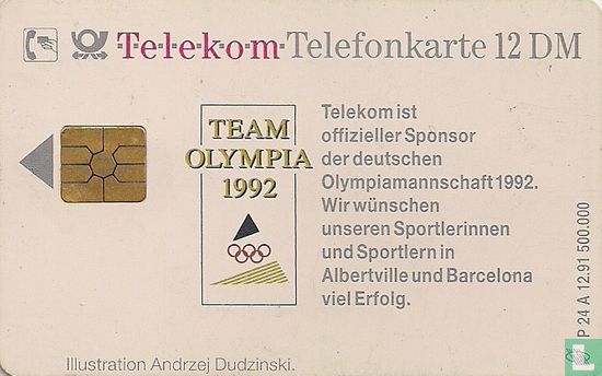 Team Olympia 1992 - Skiläufer - Bild 1