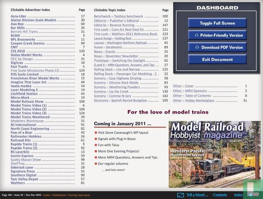 Model Railroad Hobbyist 11 / 12 (Nov/Dec 2010) - Image 2
